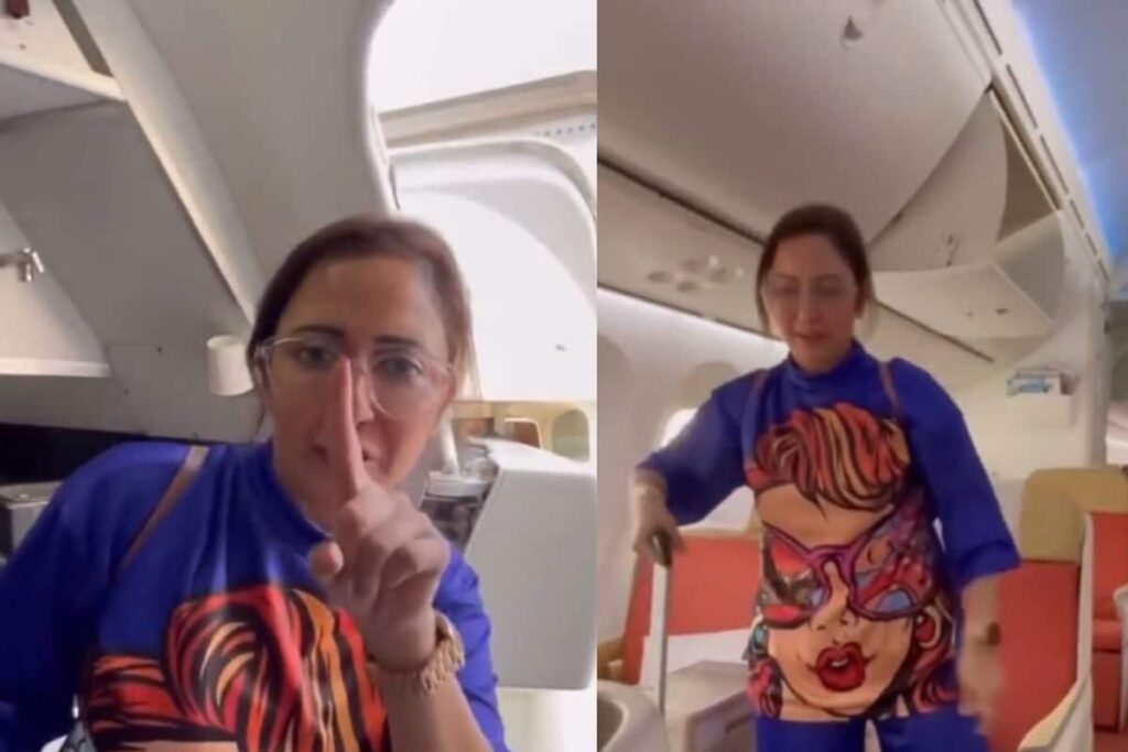 Influencer Shares 'Unique' Experience on Air India, Co-passengers Reveal How She 'Faked' Video