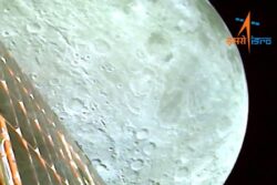 WATCH | First Look of Moon Captured by Chandrayaan 3 During Lunar Orbit Insertion