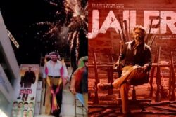 Jailer: Fans Welcome Rajinikanth With Crackers, Cheers in Bengaluru, AP; Videos Go Viral
