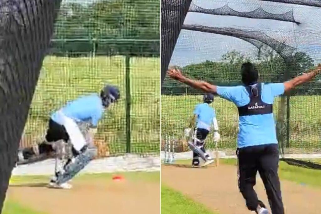 Captain Jasprit Bumrah Yorks Yashasvi Jaiswal in Dublin Nets, Brings Out his Epic Celebration: WATCH VIDEO