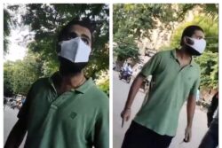 'Chaar Jhaapad...': Man Claiming to be Judge's Son Threatens Cops After Car Gets Towed in Lucknow | Watch