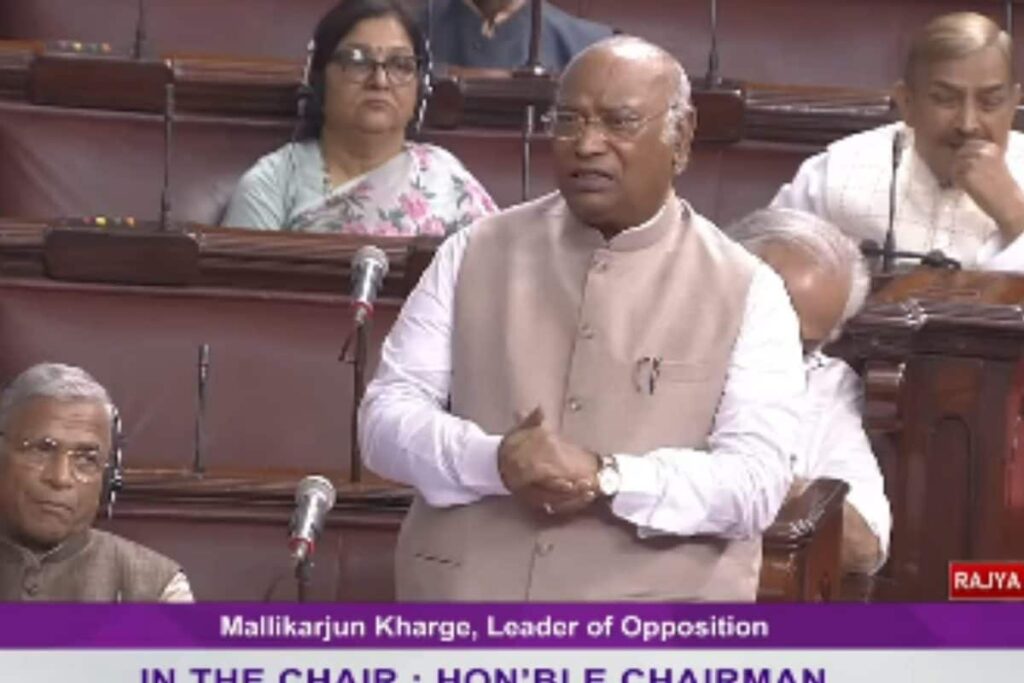 'Adhir Ranjan Suspended From Lok Sabha on Flimsy Ground': Kharge Urges Jagdeep Dhankhar To ‘Protect Democracy’