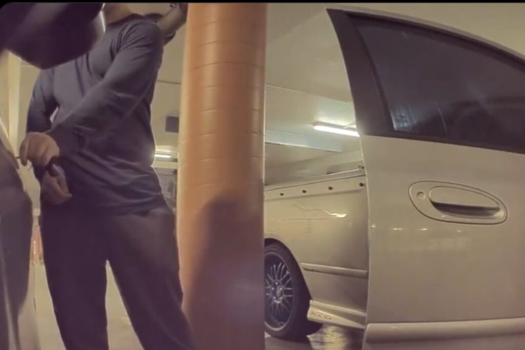 Man Scratches Tesla Thinking No One Is Watching; Here's What Happened Next