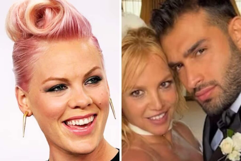 Pink Supports Britney Spears Amidst Divorce From Sam Asghari By Changing Lyrics Of Her Song
