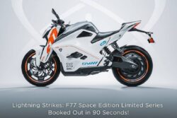 Ultraviolette F77 Space Edition Limited Series Sold Out in Under 90 Seconds