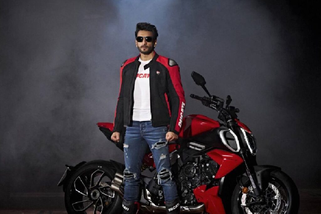 Ducati Announces Ranveer Singh As Brand Face, Gets First Diavel V4 of India