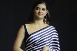Keerthy Suresh's Ethnic Style Is Better Than We Could Ever Imagine, This Black Saree Is Proof