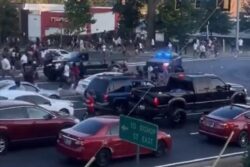 Viral Video: Truck Driver Runs Over Bystanders As Cops Chase Him