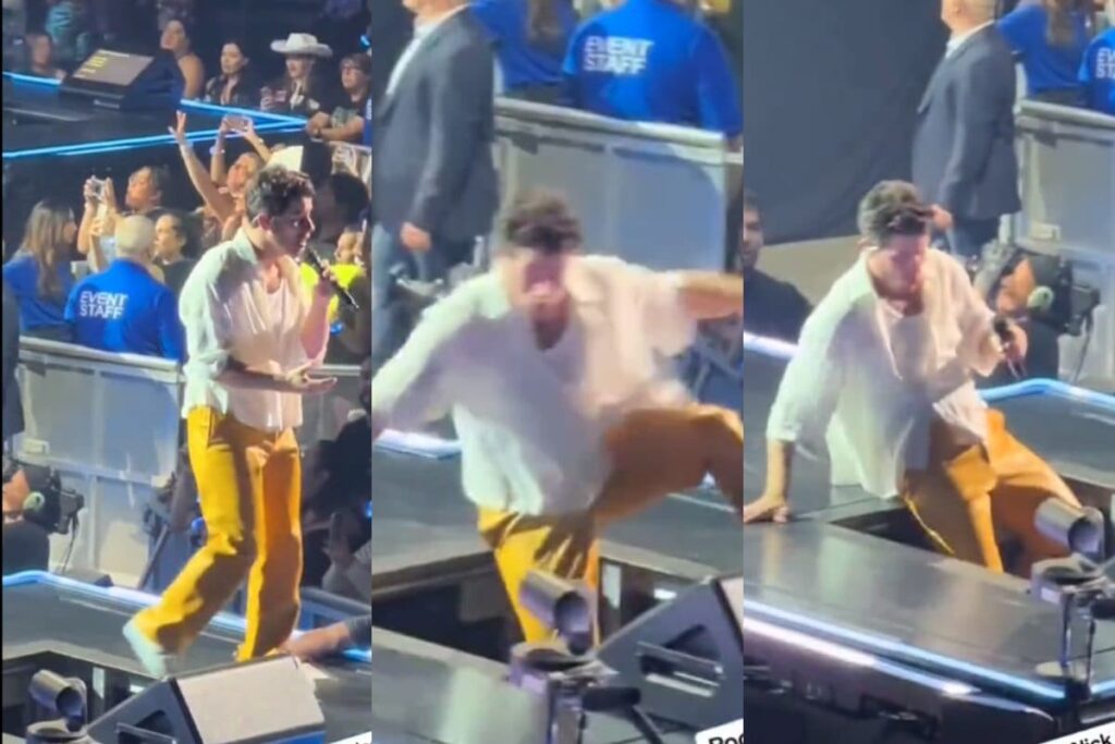 Nick Jonas FALLS During Jonas Brothers Concert, His Reaction To It Breaks the Internet; Watch
