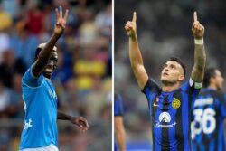 Serie A: Victor Osimhen Helps Napoli Win as Inter Milan's Lautaro Martinez Sinks Monza