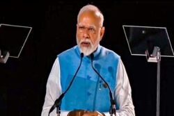 PM Modi Views Model of Swaminarayan Temple in South Africa