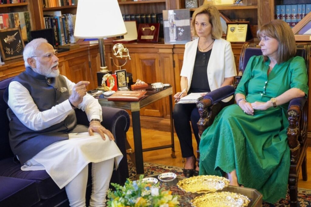 ‘Triumph of Entire Humankind’: PM Modi to Greek Prez Sakellaropoulou on Chandrayaan-3’s Success