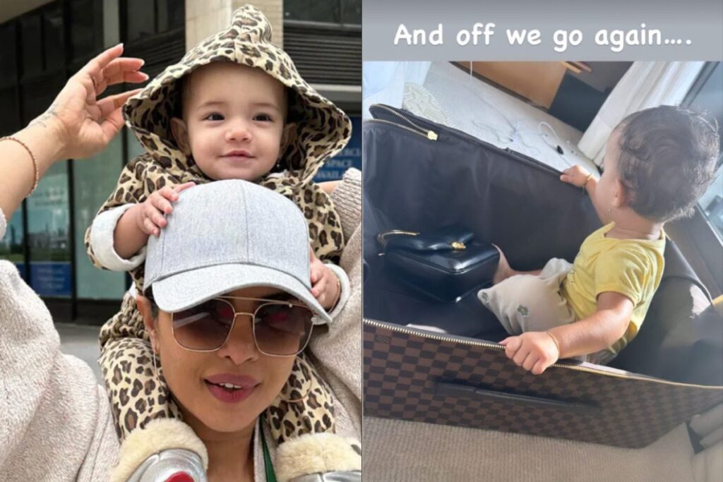 Priyanka Chopra Along With Her Baby Girl Malti Get Ready For A Vacation, See Pic
