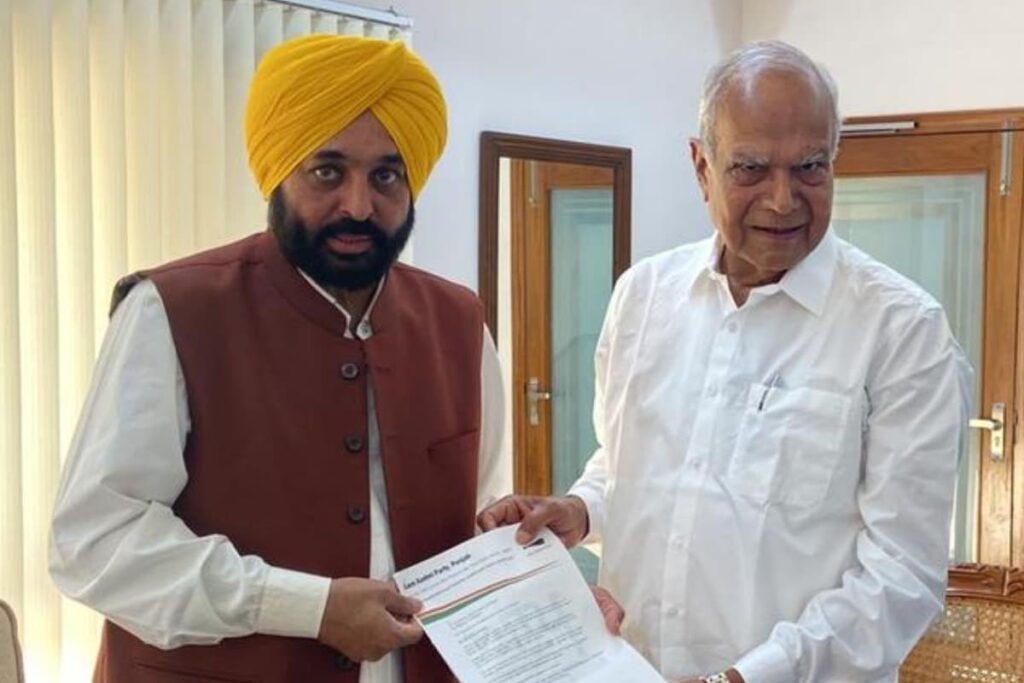 ‘Send Report Or Else…’: Punjab Governor Warns of Action Against CM Bhagwant Mann Over Drug Trade
