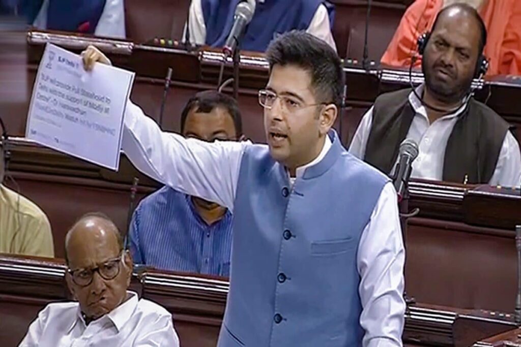 'No Question Of...': AAP's Rebuttal on Amit Shah's Fraud Claim Against Motion Moved by Raghav Chadha