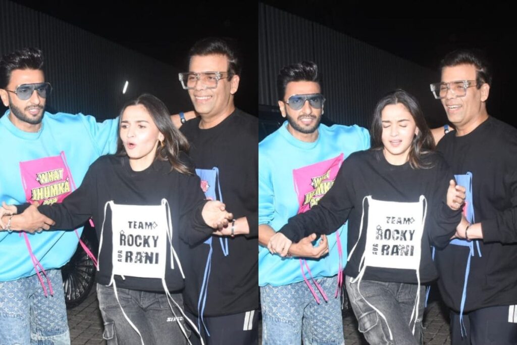 Alia Bhatt Asks Ranveer 'What's Wrong With You' After He Accidentally Pushes Her, Video Goes Viral
