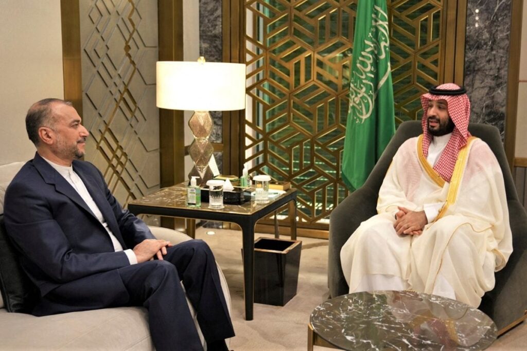 Amir-Abdollahian Meets Mohammed bin Salman Signalling Thaw in Saudi-Iran Ties