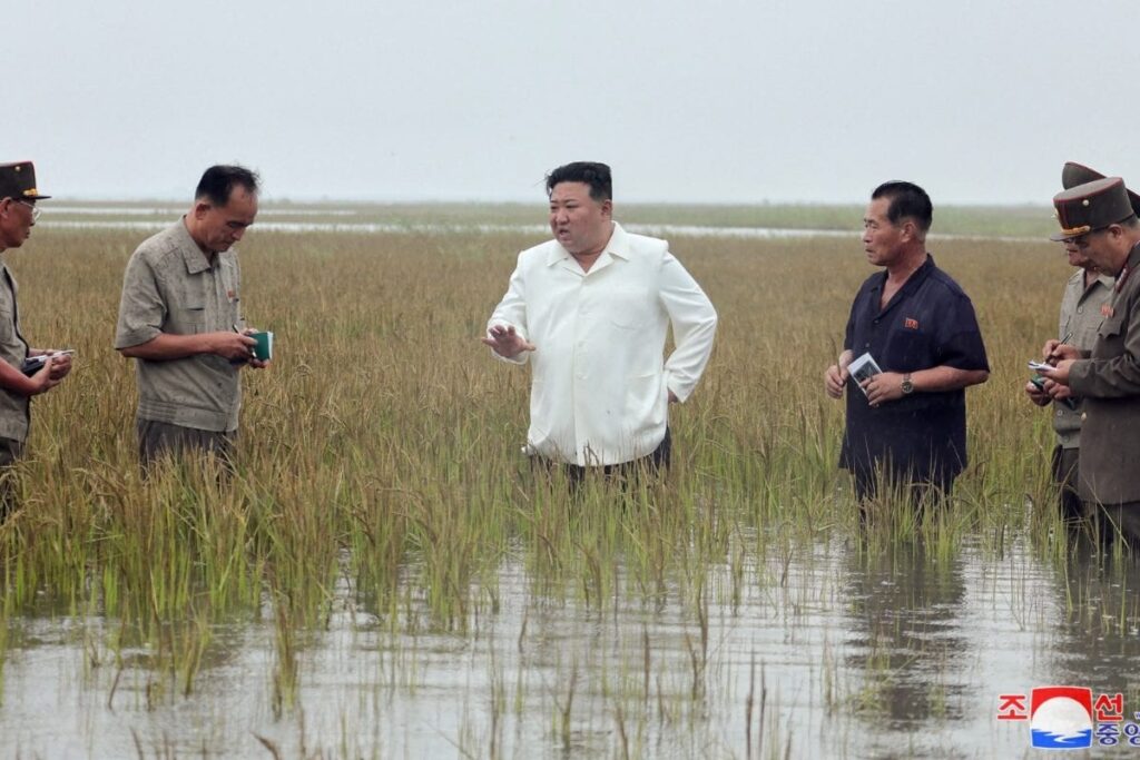 Tropical Storm Khanun Floods North Korea, Kim Jong Un Slams Premier Kim Tok Hun
