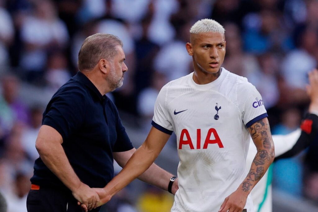 Tottenham Hotspur Boss Ange Postecoglou Backs Richarlison to Shine After Harry Kane Exit