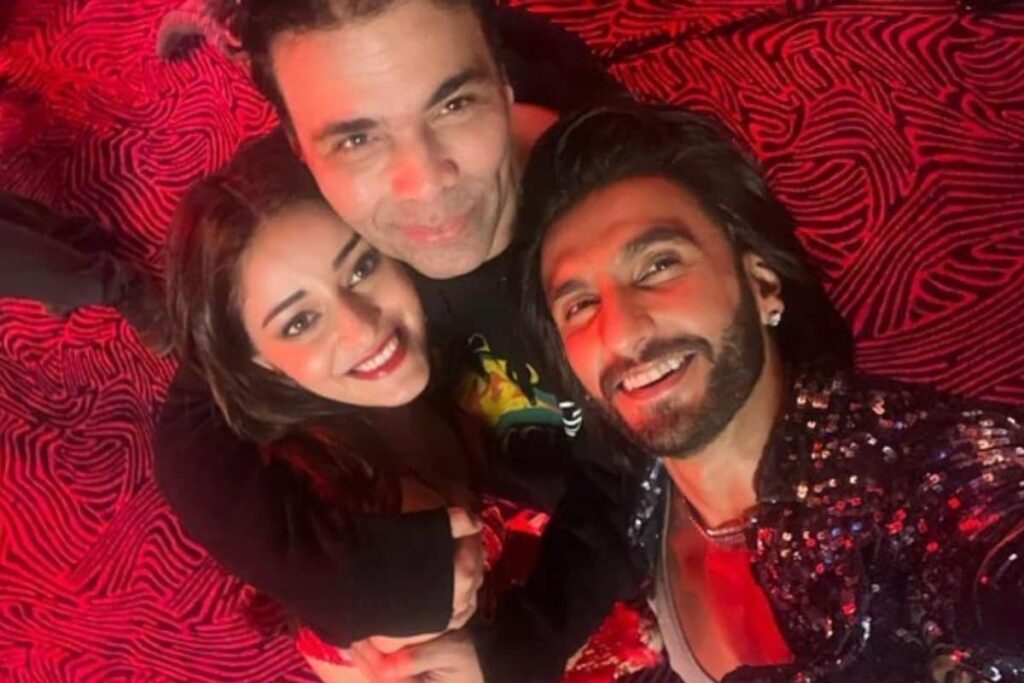 Ranveer Singh Kisses Ananya Panday In RRKPK Song Video, Latter Calls Him 'Most Rocking' Person