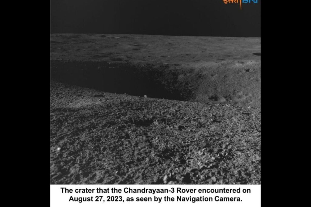 Chandrayaan-3 Inserts Probe into Lunar Soil, Shares First Observations from South Pole