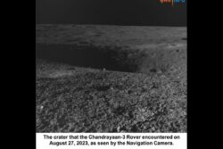 Chandrayaan-3 Inserts Probe into Lunar Soil, Shares First Observations from South Pole