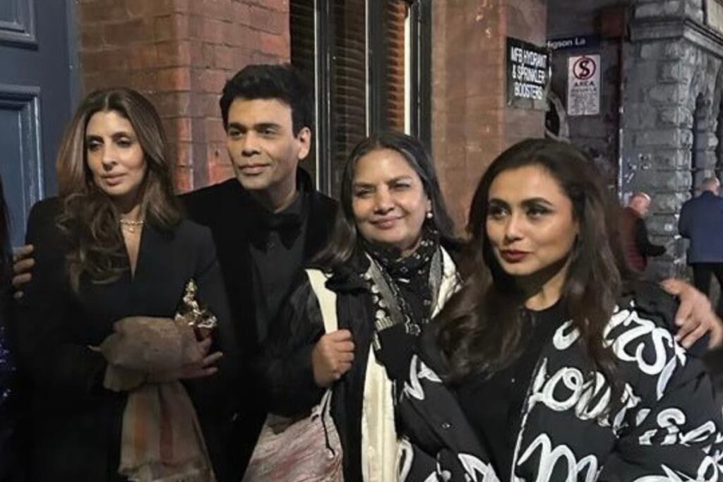 A Mini Reunion In Melbourne: Shabana Azmi With Karan Johar And Rani Mukerji