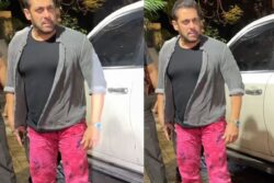 Salman Khan Wears Pink Pants For Arbaaz Khan’s Birthday Bash And Fans Love It