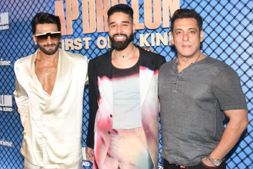 Salman Khan Steals The Spotlight With His SWEET Gesture For AP Dhihllon; Ranveer Singh Reacts