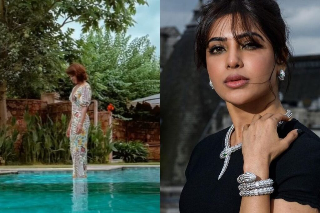 Samantha Ruth Prabhu Looks Like A Summer Dream In A Pool Amid Acting Break To Recover From Myositis