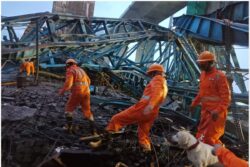 Maha: 'Big Spark' in Electricity Pole Preceded Collapse of Girder Launcher That Killed 20 People, Says FIR