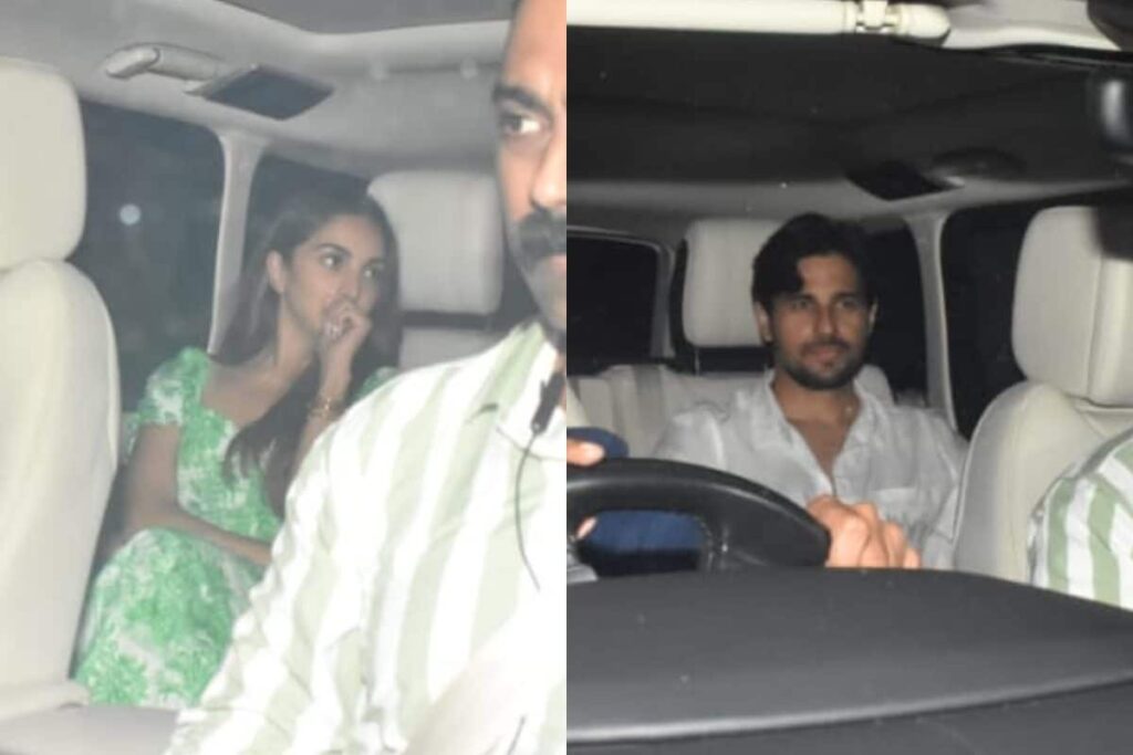 Kiara Advani Stuns in Green, Sidharth Malhotra Is Hot Munda in White at Amritpal Singh's Bash; Watch