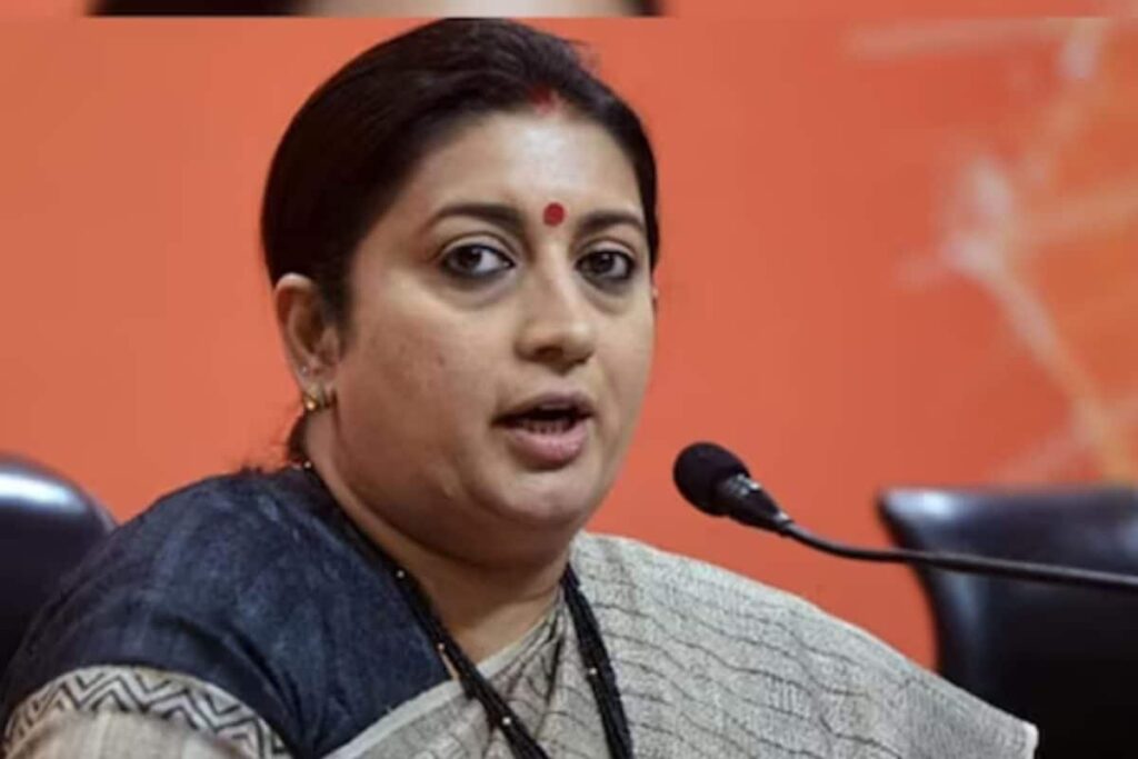 Families, Not Schools, Responsible to Inculcate Reading Habits in Children: Smriti Irani