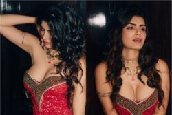 Sexy! Sonali Raut Looks Hot In Red Plunging Neckline Dress, Fans React; Check Photos