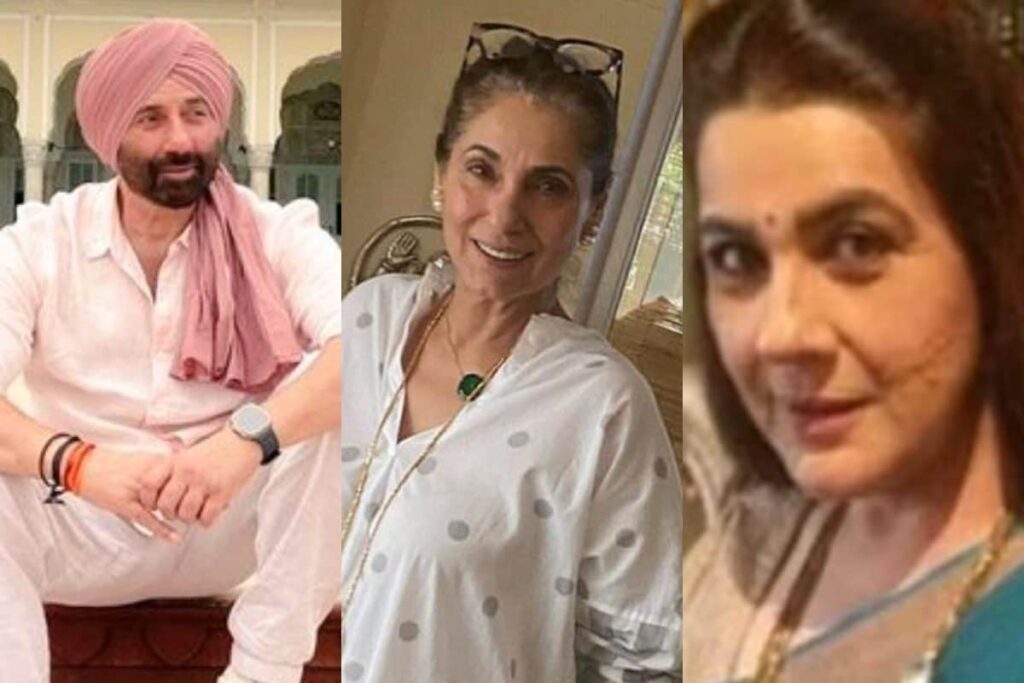 Sunny Deol, Dimple Kapadia Spotted With Amrita Singh; Are They Coming Together For a New Film?