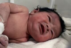 Syrian Baby Born Under Earthquake Rubble Turns 6 Months, Happily Surrounded by Her Adopted Family