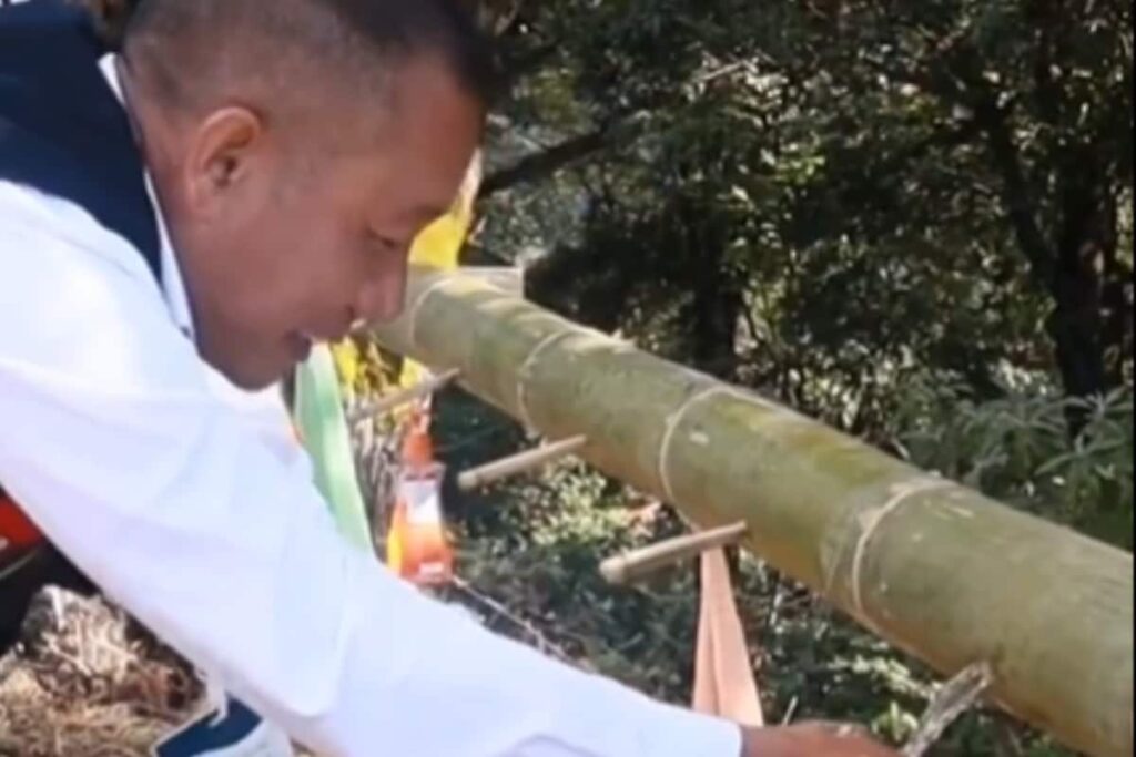 This Video Of Bamboo Wash Basin From Nagaland Is Creativity At Its Best