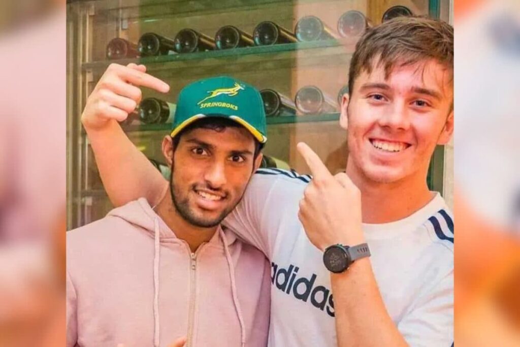 Tilak Varma Congratulates Dewald Brevis for receiving Maiden South Africa Call-up