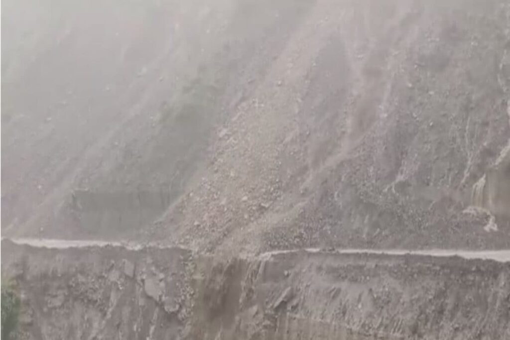 Monsoon Fury in U'khand: One Person Swept Away in Landslide, Heavy Rains Alert Issued for 4 Districts