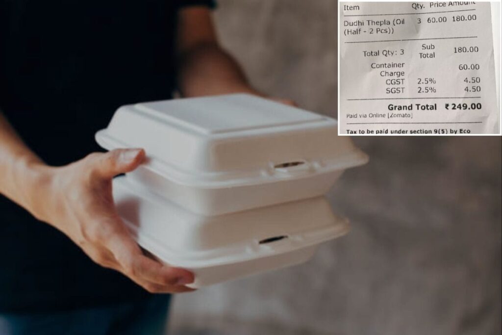 Zomato Customer Charged Rs 60 for Food Package in Ahmedabad, Company Responds to Viral Tweet