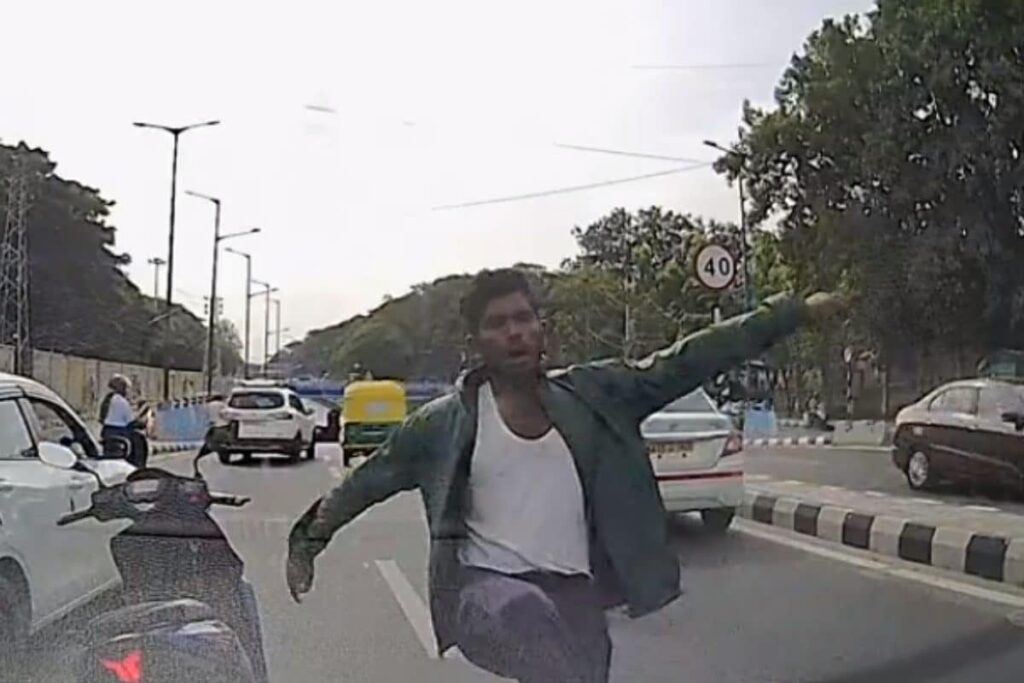 Bengaluru Scooty Rider Attacks ISRO Scientist, Hits His Car in Road Rage Incident