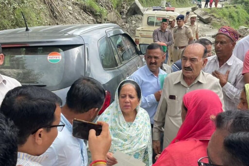 ‘Rise Above Politics…’: Cong MP Pratibha Appeals for United Demand to Declare Himachal Rain Fury as National Disaster