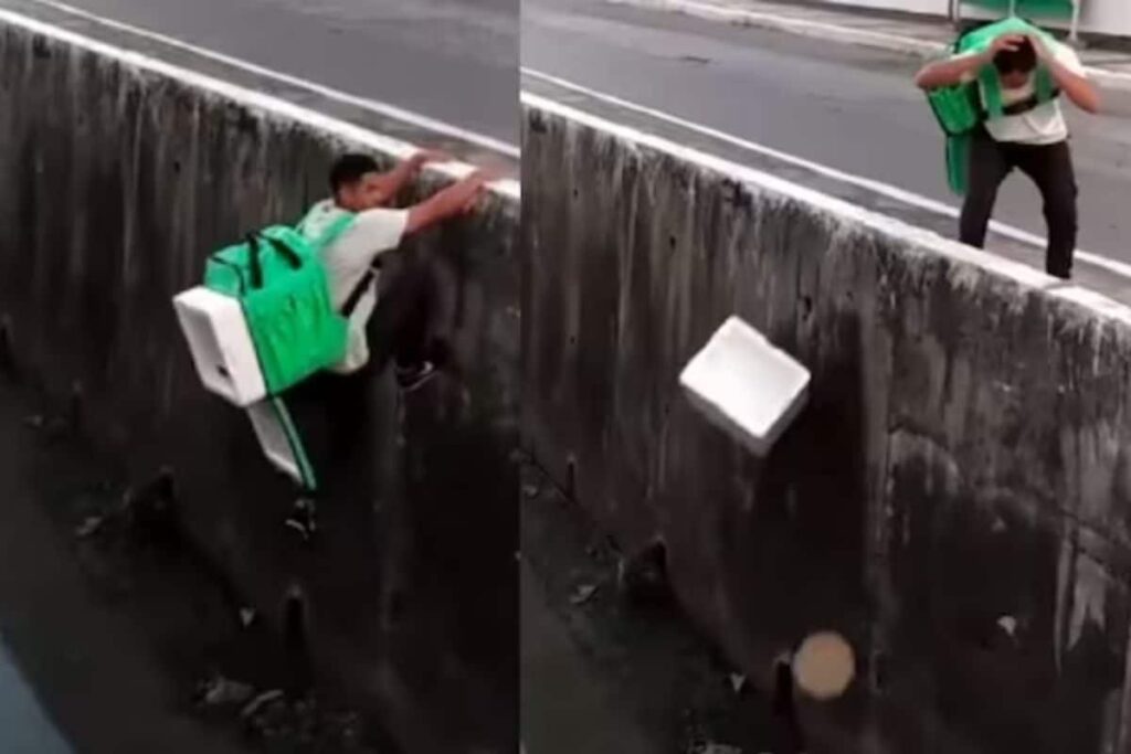 Watch: Hilarious Food Delivery Fails Take The Internet By Storm