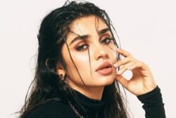 Krithi Shetty Looks Stunning In Black High-neck Full-sleeve Top