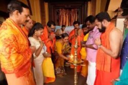Malayalam Film Kettukazha’s Muhurat Ceremony Held At Karnataka's Mookambika Temple