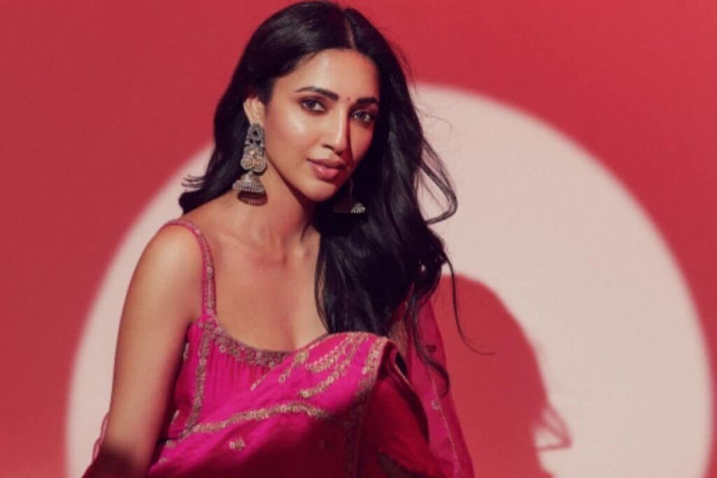 Telugu Actress Neha Shetty Slays Traditional Look In Pink Suit