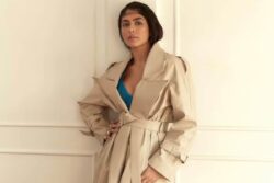 Looking For A Classy Outfit? Take Cue From Mrunal Thakur's Beige Trench Coat