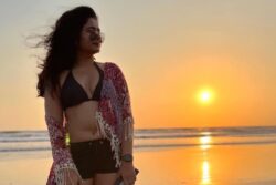 Actress Poonam Bajwa Turns Up The Heat With Her Captivating Bikini Look