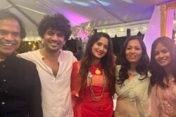 Actress Harshika Poonacha, Husband Fly To US For Family Reception A Week After Their Wedding