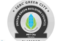 Haryana's MET City Gets ‘Green Cities Platinum’ Certification from CII's IGBC with Highest Rating